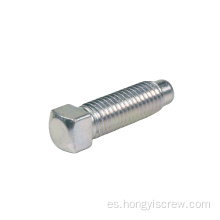 Cabeza cuadrada T Bolts con punto de perro corto